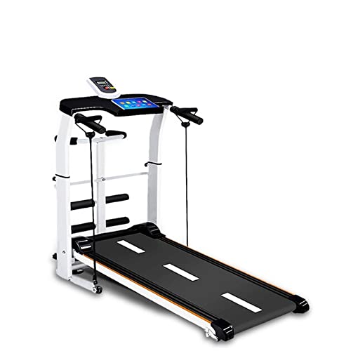 Image of Folding Shock-Absorbing Treadmill Exercise Fitness Equipment Treadmill Treadmill Shock-Absorbing Treadmill (Black)