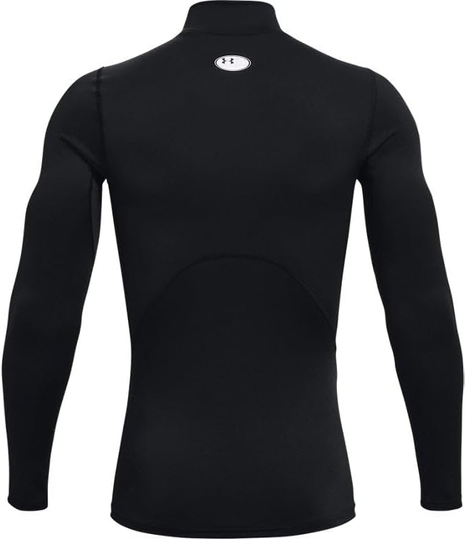 Under Armour ColdGear Armour Mens Compression Mock LT Black-White Large Tall