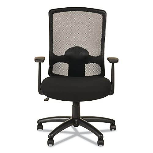 Alera Aleet4117B Etros Series 275 Lbs. Capacity High-Back Swivel/Tilt Chair - Black #TOP7