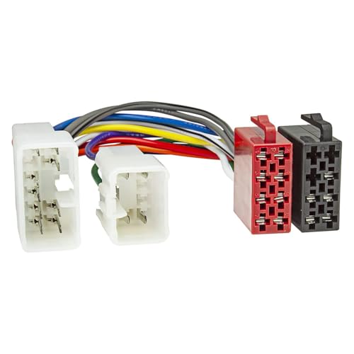 tomzz Audio 7055-000 Câble Adaptateur Radio Compatible avec Daihatsu Subaru Toyota Lexus sur Norme ISO 16 pôles