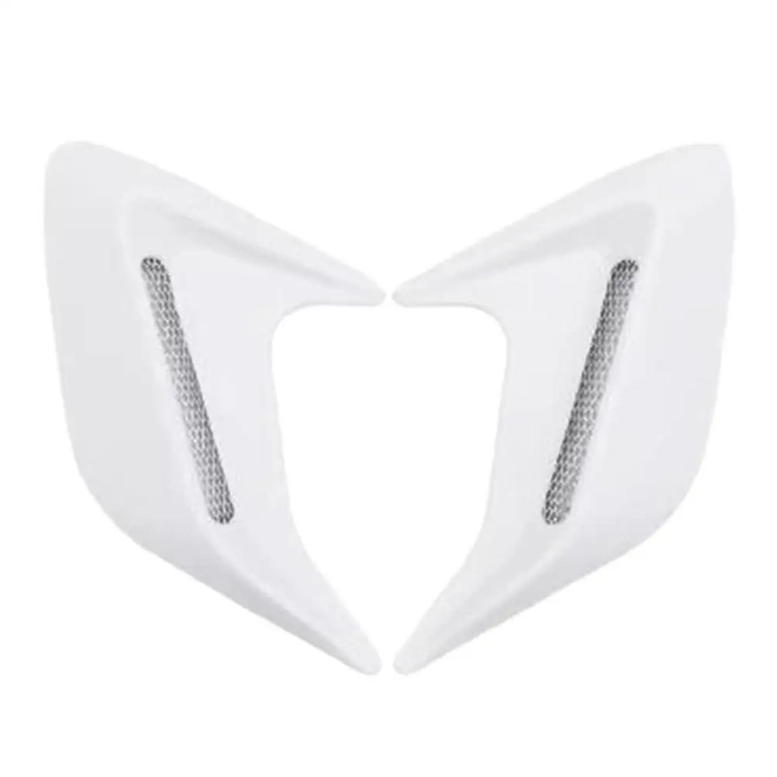 Car Side Wing Trim Car Side Vent Sticker Air Flow Sticker Shark Vent Outlet Trim(B)