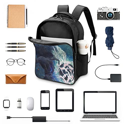 Sac à dos d'école impression 3D cool avec grand compartiment - 3