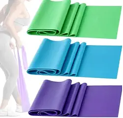 Kit 3 Faixas Elásticas Hip Resistance Bands | Treino, Fisioterapia, Pilates & Academia – Storeasy