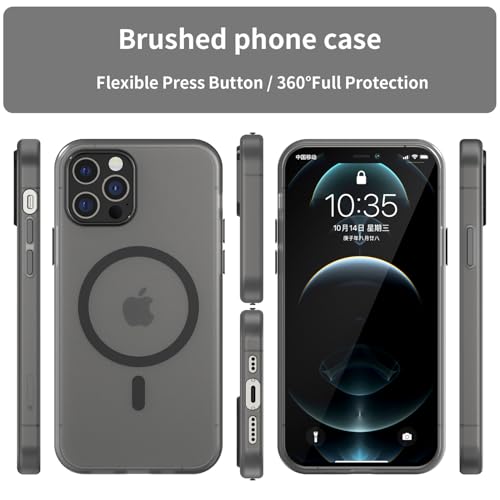 Coque iPhone 12 Pro compatible Magsafe protection antichoc mat - 3