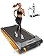 BestGod Laufband für Zuhause und Büro, Walking Pad mit Steigung 5%, Laufbänder 2.5 HP, leises Walking Pad mit Fernbedienung, bis 150 kg Belastbar