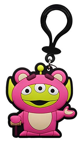 Image of Toy Story Alien Remix Lotso Bear PVC Soft Touch Bag Clip