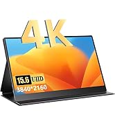 UPERFECT Draagbare monitor, 15,6 inch, 4K draagbare monitor, Full HD IPS, mobiele monitor met Protect...