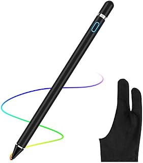 AICase Active Stylus Pen,Stylus Pens for Touch Screens 1.45mm High Precision and Sensitivity Point Capacitive Stylus, for Most Touch Screen Device (White)