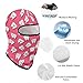 Women’s Fashion Balaclava Scarf Teeth Dental Seamless Pattern, Sun Defense Head Cover for Daily Use, Casual Outdoor, Lightweight Stretchy Face Mask Gaiter
