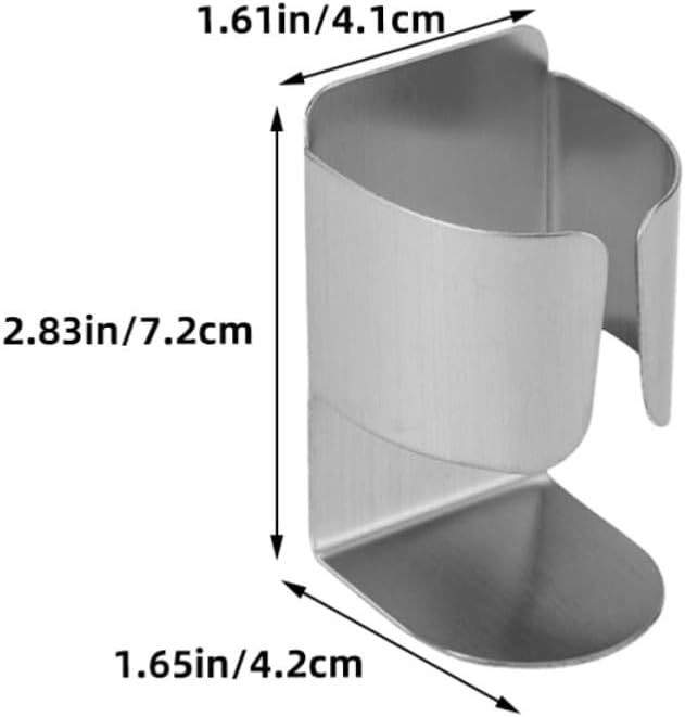 Toothbrush Holder Space Saving 3pcs Wall Mounted Stainless Steel Electric Toothbrush Storage Rack with Modern Minimalist Design Bathroom Organizer image 2