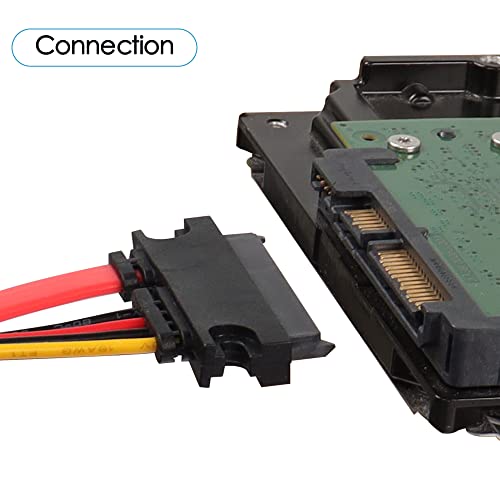 Cable Extensión SATA 22Pin Poder y Datos 50 cm miniatura 5