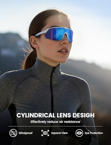 Image of Lamicall 24g Polarized Sports Sunglasses for Men Women - UV400 Protection Sun Glasses for Baseball Running Cycling Fishing