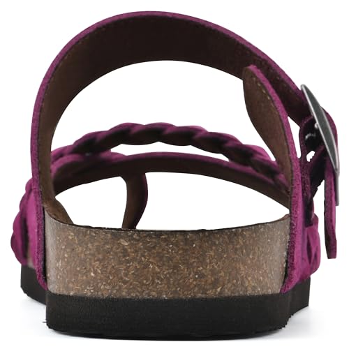 Image of White Mountain Women's Hazy Braided Footbed Sandal