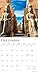 Ancient Egypt | 2026 12 x 24 Inch (Hanging) Monthly Square Wall Calendar | Plastic-Free | BrownTrout | Travel Pyramids Pharaohs