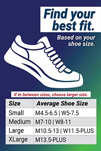 Os1St Ac4 Blister Protection Double-Tab Active Comfort Socks (Orange, No-Show, Medium) #TOP1