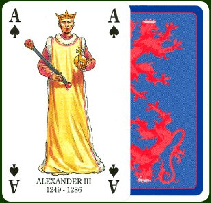 Juego de Naipes Kings & Queens of Scotland miniatura 4