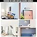 TXEsign Speaker Mount Wall Ceiling Mount for JBL Charge 4/Charge 5/Flip 6/Flip 5, Wall Bracket Metal Holder for Speaker from 6.85 to 9.2 inches (Black)