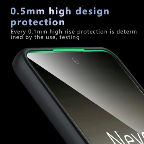 Image of Matte PC + TPU Back Cover Case for OnePlus Nord CE5 5G, Airbag Corner Protection, Anti-Fingerprint, Micro Arc Edge, Never Turns Yellow, Camera Lens Guard, over Case for OnePlus Nord CE 5 Black