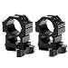 MIZUGIWA 1 Inch High Profile Picatinny QD Scope Mount Rings - 2 Pcs