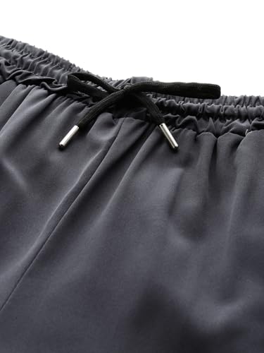 Image of Aarika Womens Casual Wear Black Colour Solid Crep Cargo Pant