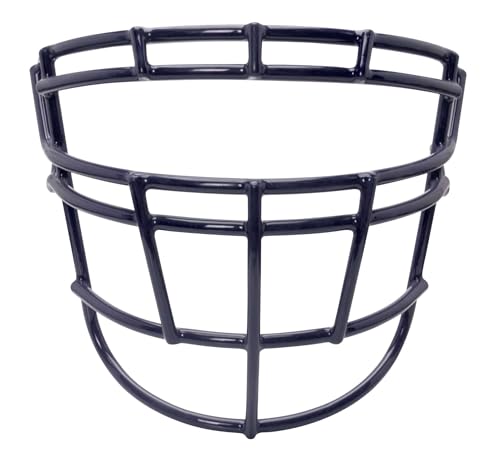 Schutt Vengeance Varsity Facemask for Vengeance Pro LTD Football Helmets, V-RJOP-DW-TRAD-NB Facemask, Navy, Titanium