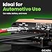 GEARit 14 Gauge Wire (100ft Each - Black/Red) Copper Clad Aluminum CCA - Primary Automotive Power/Ground for Battery Cable, Car Audio, Trailer Harness, Electrical - 200 Feet Total 14ga AWG Wire
