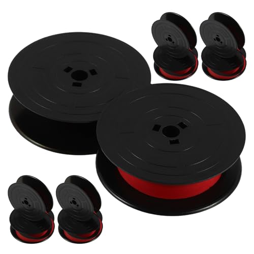 Cinta para máquina de escribir que soluciona letras borrosas pack de 5 unidades bicolor