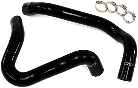 HPS 57-1331-BLK-4 Black Silicone Radiator Coolant Hose Kit