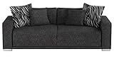 Big Sofa Collection AB Big Sofa London-XLStruktur grau, 237x103 cm,