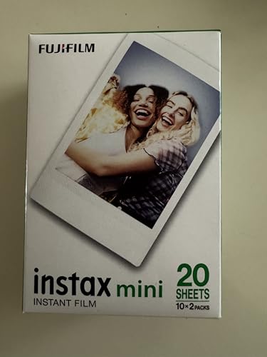 Film Instax Mini Fujifilm 20 tirages pour immortaliser vos soirées et moments entre amis