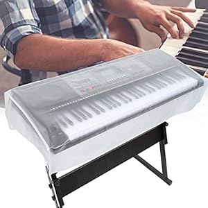 XIAOLINGTONG Piano Keyboard Cover Dust Cover Frosted Transparant Muziekinstrument Piano Synthesizer kan worden…
