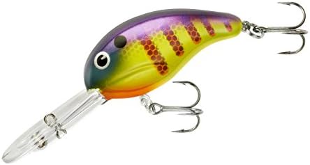 BANDIT LURES Series 300 Crankbait Bass Fishing Lures, Fisghing Accessories, Dives to 12-feet Deep, 2', 1/4 oz, Viral Perch, (BDT3D73) image 3