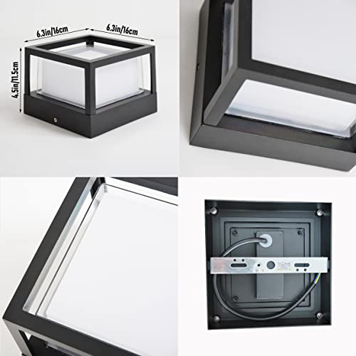 Stuovaner Remote Control Rgb Color Changing Lighting Led Outdoor Wall Lights, Wall Sconces & Porch Lights, Front Porch Wall Light Fixtures #TOP4