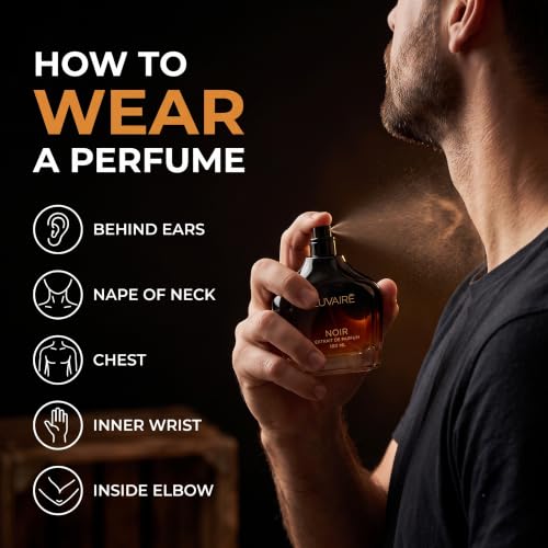 Luvairé Noir Extrait De Parfum for Men, 100ml - Image 7