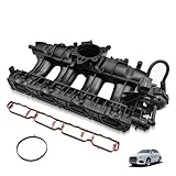 06J133201BH Engine Intake Manifold W/Solenoid Valve Gaskets & Sensor Replacement for VW Jetta EOS Passat Tiguan GTI CC Beetle A3 TT Q3 2.0 TSI 06J133185DE 06J133201AS 06J133201BD 06J133201AL