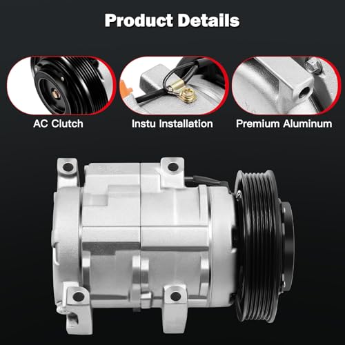 Image of cciyu Air Conditioning Compressor for Honda Odyssey Pilot Ridgeline