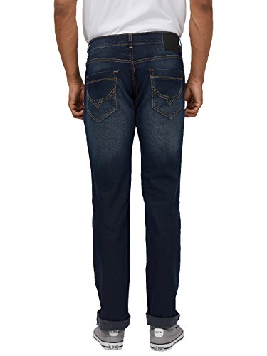 Image of Pepe Mens 5 Pocket Whiskered Effect Jeans