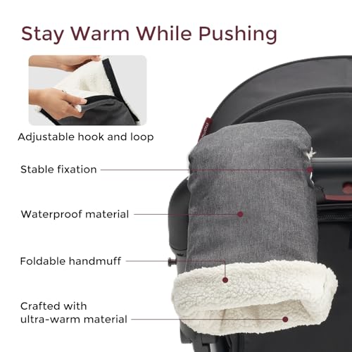 Image of Momcozy Stroller Gloves Warmmuffs