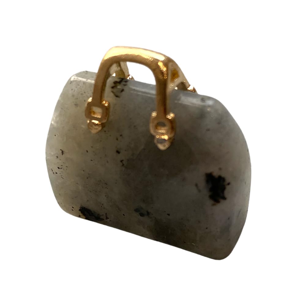 VIE Mini Crystal Handbags, 2-2.5cm, Labradorite