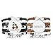 Produktbild Bestchong Zitat Live A Noble and Honest Life Armband Handschlaufe Leder Seil Cherry Love Armband Doppelset