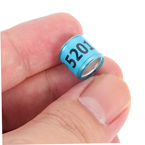 VANZACK Anel Para Pés De Pombos 500 Peças Suprimentos Para Pássaros Faixa Para Pés De Aves Faixas Pa