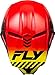 Fly Racing F73-86582X Kinetic Menace Helmet Red/Black/Yellow 2X