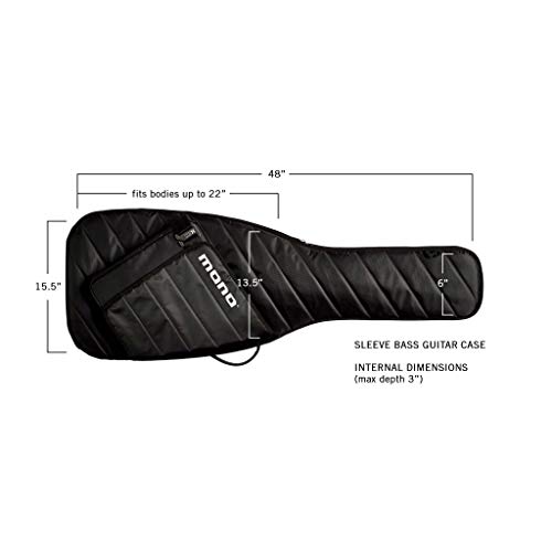 Mono M80 Sleeve Electric Guitar Case - Black #TOP2