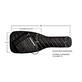MONO M80 Sleeve guitare électrique noir - Les Beatles, Paul McCartney, John Lennon, RIngo Starr, George Harrison MONO M80 Sleeve guitare électrique noir – Image 3