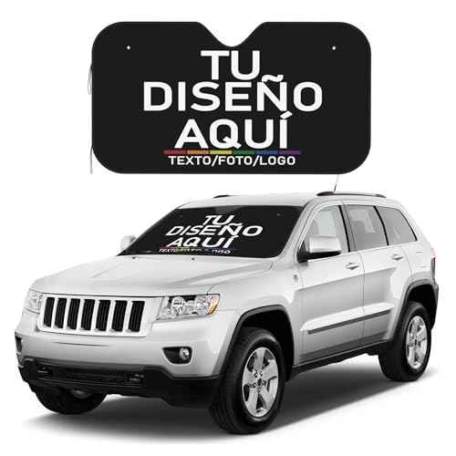Parasoles para Coche con Protector De Rayos UV Negro M 3