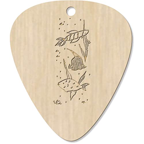 Azeeda 7 x ‘Natation Poisson’ médiator/pic de Guitare (GP00026991) - Les Beatles, Paul McCartney, John Lennon, RIngo Starr, George Harrison Azeeda 7 x 'Natation Poisson' médiator/pic de Guitare (GP00026991)