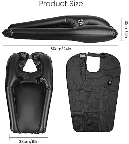 Foto von Shampoo-Becken HAMON Waschbecken Haarwaschbecken Salon schnelles Tragbares Shampoo Pad Haarwaschbecken für Schwangere ältere Mensche