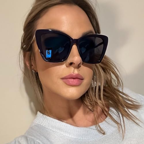 DIFF Becky II Designer Oversized Cat Eye Sunglasses for Women UV400 Protection4