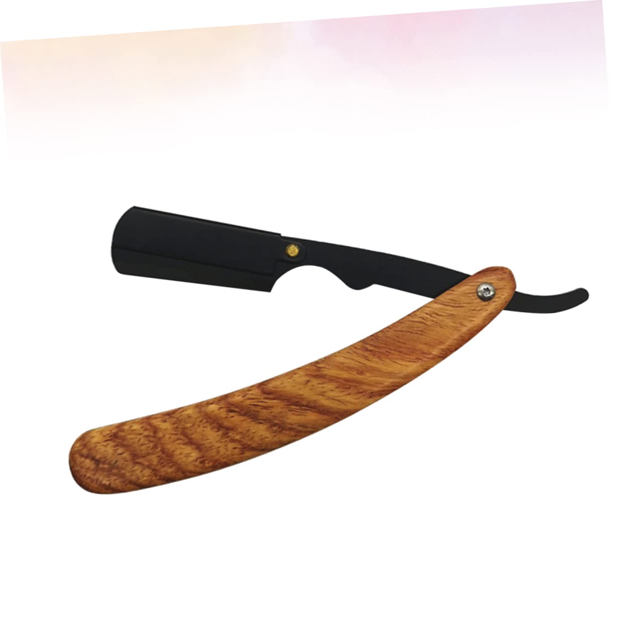 minkissy Barbers Manual Razor Men's Shaver Eyebrow Shaver Beard Razor Bracket Easy Cutting Tool Change