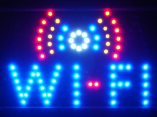 ADVPRO led019-b Wi-Fi Internet Cafe Bar LED Neon Light Sign